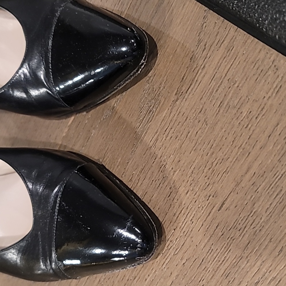 Chanel classic black pumps size 37.5 - Picture 5 of 5